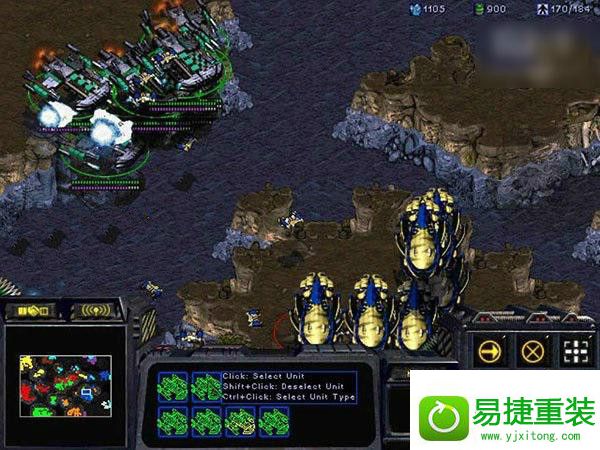 win8系统玩星际争霸游戏画面不能全部显示的解决方法