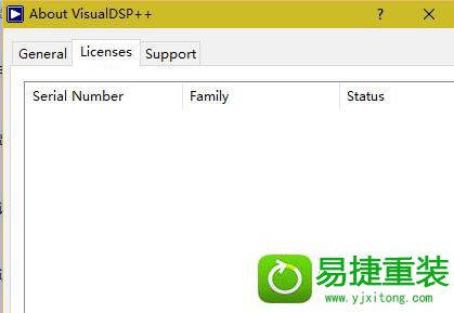 win8系统安装Visual dsp++ 3.5后无法输入序列号的解决方法