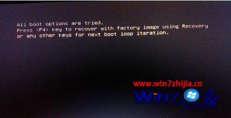 װwin10콢ϵͳ󿪻ʾall boot options are triedô